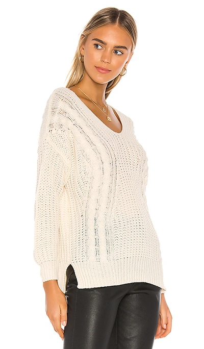 Shop Heartloom Evon Sweater In Ivory