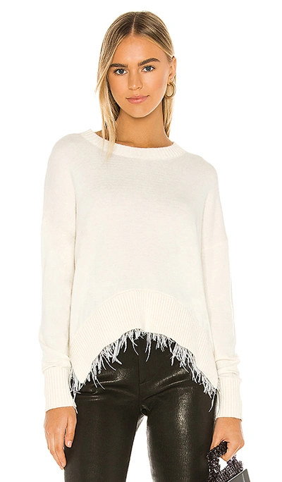 Shop Central Park West Firenze Sweater In Ivory