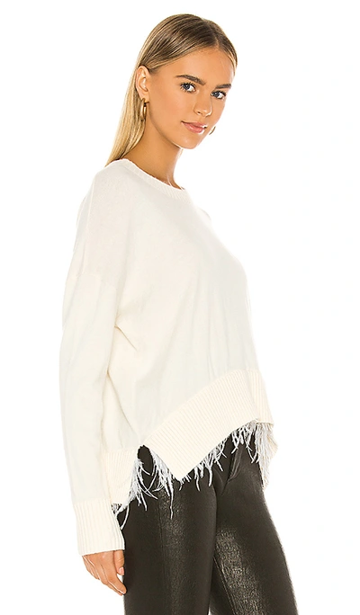 Shop Central Park West Firenze Sweater In Ivory