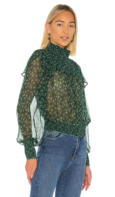 Shop Free People Roma Blouse In Green
