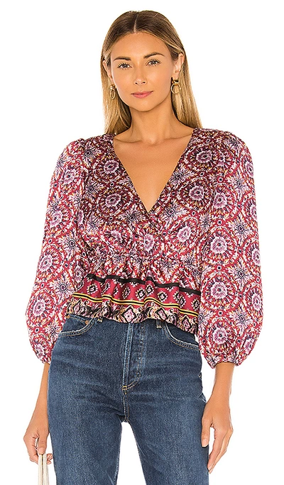 Shop Majorelle Mavis Top In Mosaic Multi