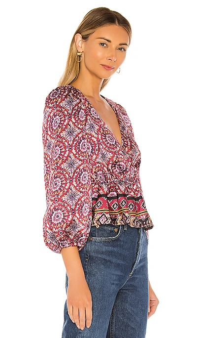 Shop Majorelle Mavis Top In Mosaic Multi