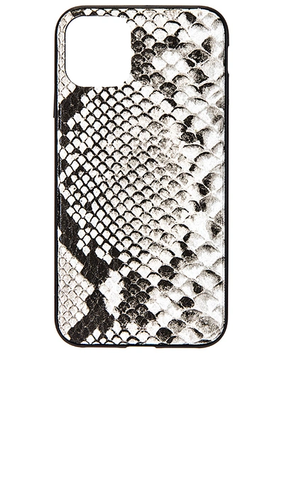 Shop Sonix Gray Python Wallet 11 Pro Max Case In Grey