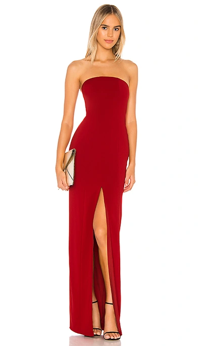 Jay Godfrey X Revolve Martell Gown In Venetian Red ModeSens