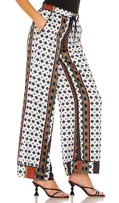 Shop House Of Harlow 1960 X Revolve Joni Pant In Ivory Pajama Print
