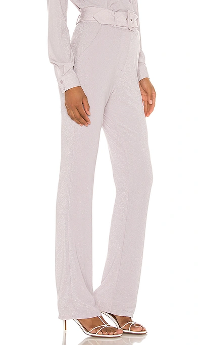 Shop Song Of Style Nori Pant In Silver Lilac