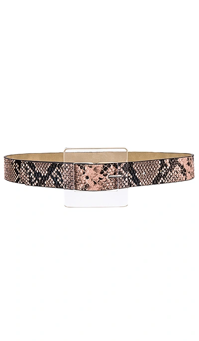 Shop Lovers & Friends Louisa Belt In Snake