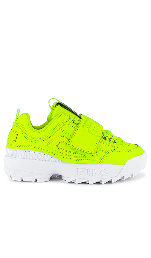 yellow fila shoes disruptor