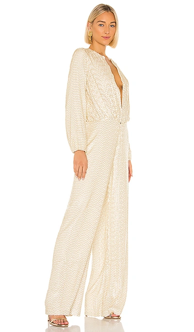 Shop Alexis Ismet Jumpsuit In Ivory