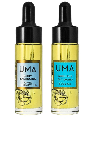 Shop Uma Body Balancing Navel Therapy Oil Set In N,a