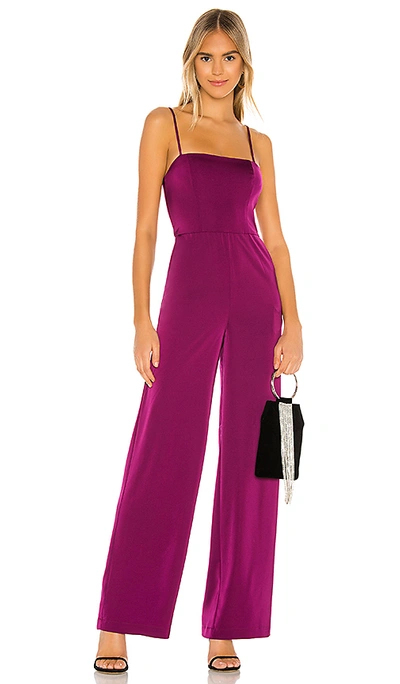 Shop Lovers & Friends Dani Jumpsuit In Eggplant