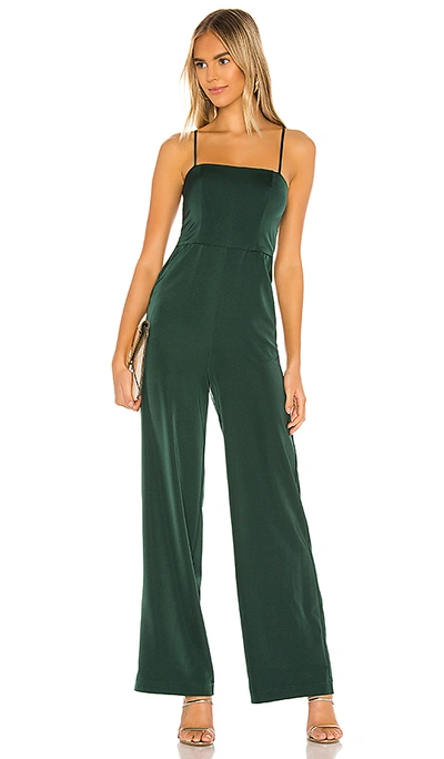 Shop Lovers & Friends Dani Jumpsuit In Emerald