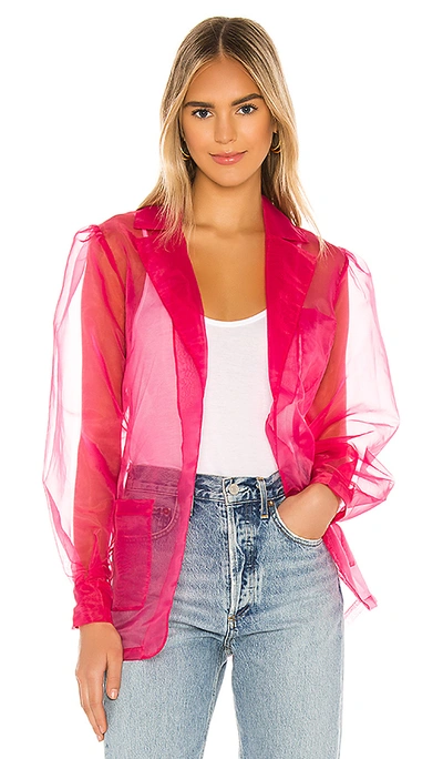 Shop Lovers & Friends That Lady Jacket In Hot Pink