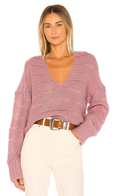 Shop Majorelle Brenda Sweater In Dusty Lilac