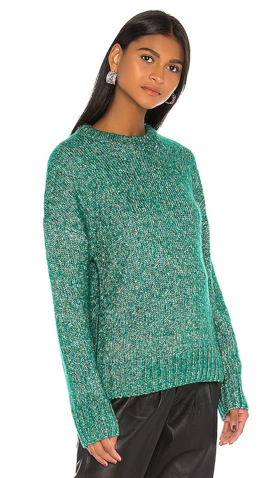 Shop Grlfrnd Rosalie Sweater In Marled Green