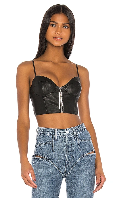 Shop Grlfrnd Marcus Bustier Top In Black