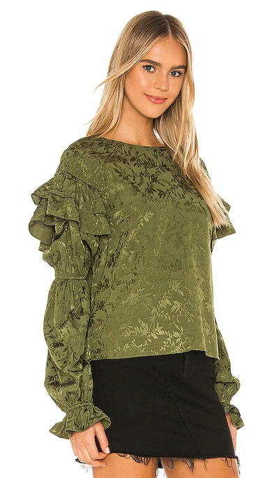 Shop Tularosa Eloise Top In Olive Green