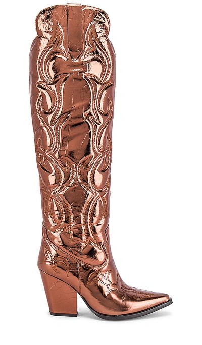 Shop Jeffrey Campbell Amigos Boot In Bronze