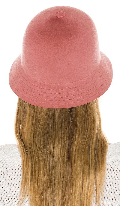 Shop Brixton Essex Bucket Hat In Dusty Rose
