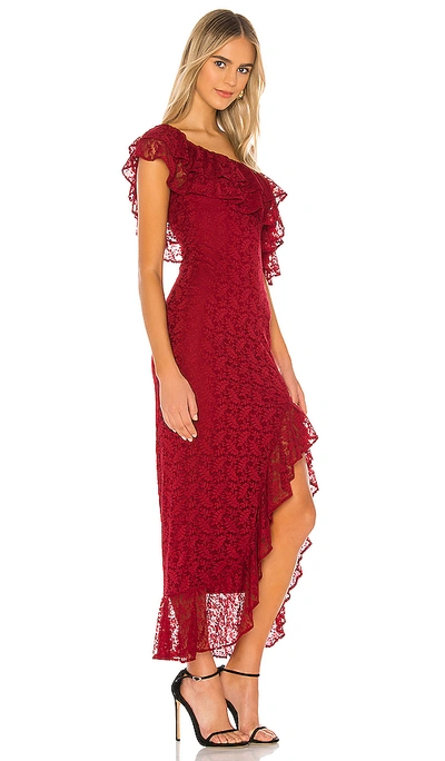 Shop Lovers & Friends Gabriela Maxi Dress In Ruby Red