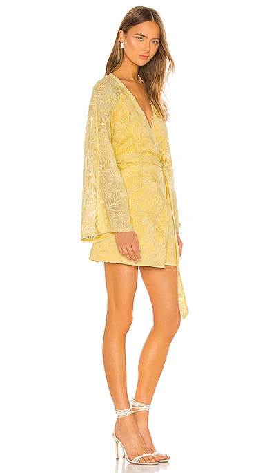 Shop Tularosa Robin Dress In Lemon Drop