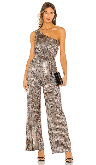 Shop Lovers & Friends Jones Jumpsuit In Bronze