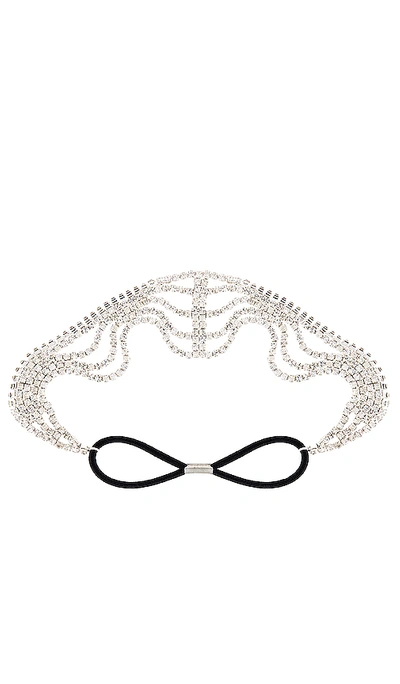 Shop Ettika Rhinestone Headband In Silver