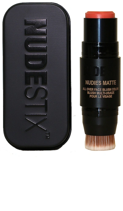 Shop Nudestix Nudies Matte Blush & Bronze In Nude Peach