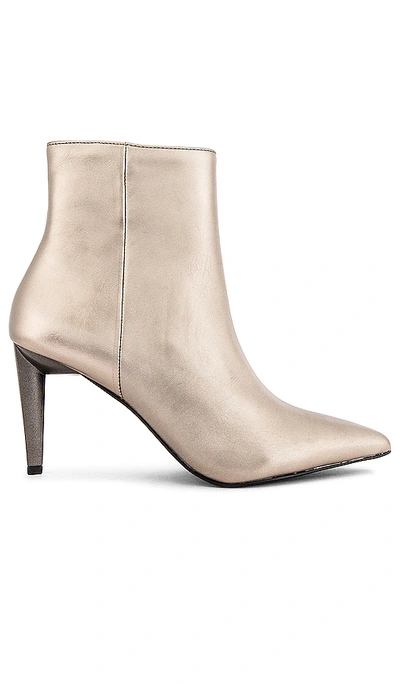 Shop Kendall + Kylie Zoe Bootie In Pewter