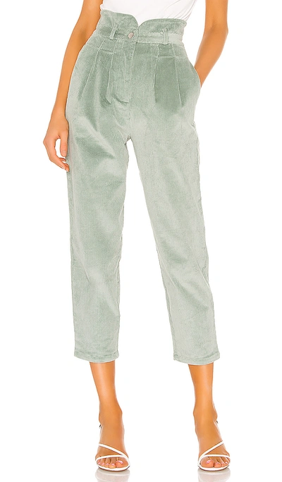 Shop Song Of Style Patricia Pant In Seafoam Green