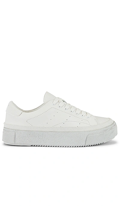 Shop Allsaints Trish Sneaker In Chalk White