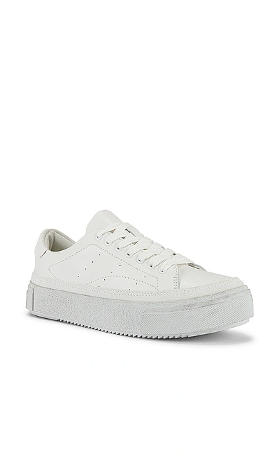 Shop Allsaints Trish Sneaker In Chalk White