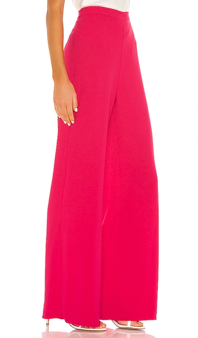 Shop Amanda Uprichard Spenser Pants In Azalea