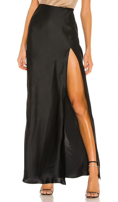 Shop Amanda Uprichard X Revolve Edie Maxi Skirt In Black