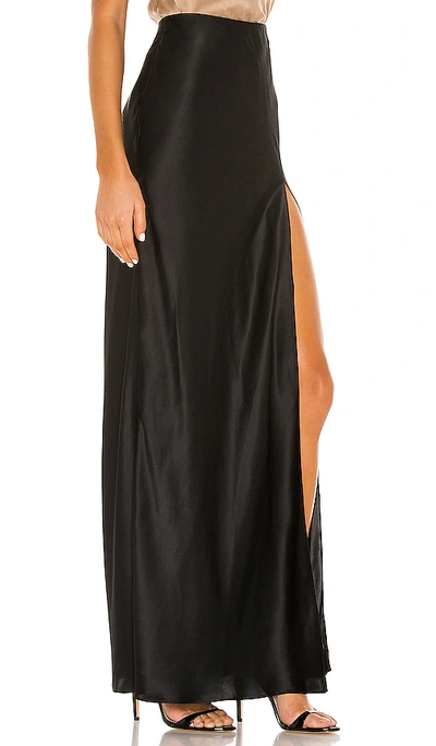 Shop Amanda Uprichard X Revolve Edie Maxi Skirt In Black