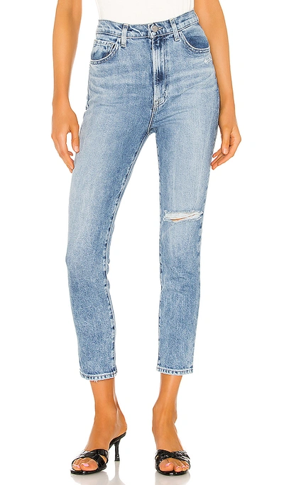 Shop J Brand 1212 Runway High Rise Slim Straight In Chadron Destruct