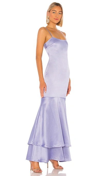 Shop Likely Aurora Gown In Periwinkle