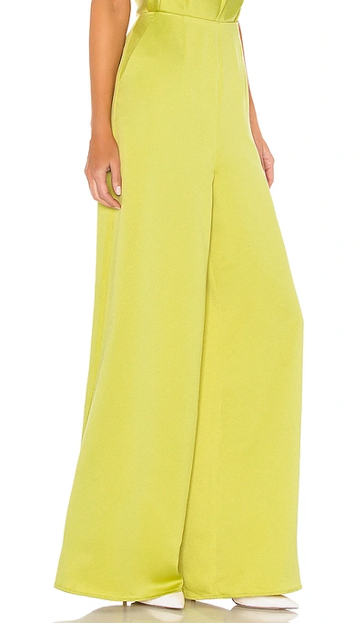 Shop L'academie The Orlina Pant In Apple Green