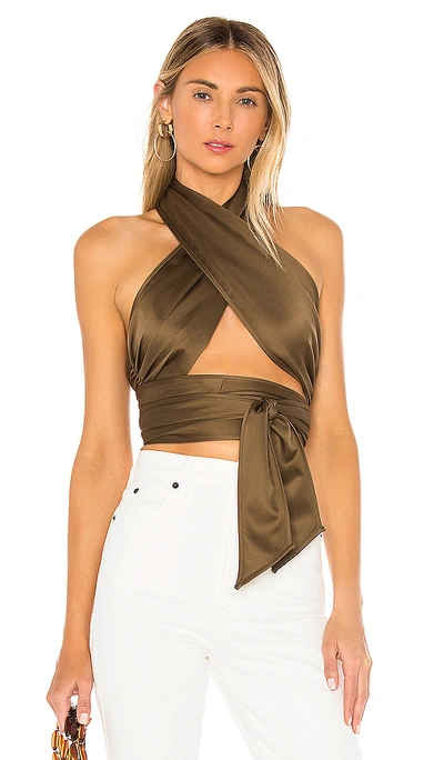 Shop Lpa Top 532 In Taupe