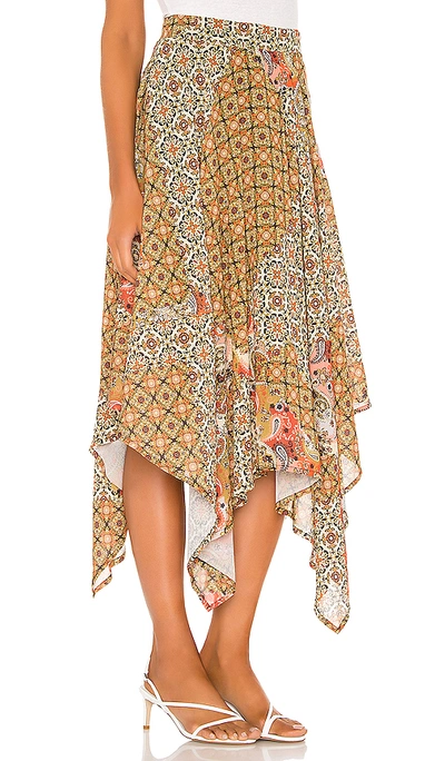 Shop Free People Stay Awhile Maxi Skirt In Multi