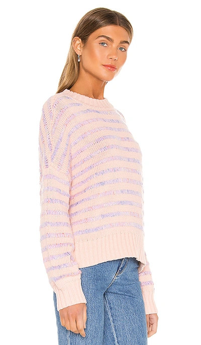 Shop Lovers & Friends Mallen Sweater In Neutral Stripe