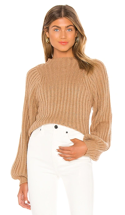 Shop Song Of Style Sofie Sweater In Camel