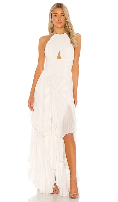 Shop Aiifos Grace Gown In White