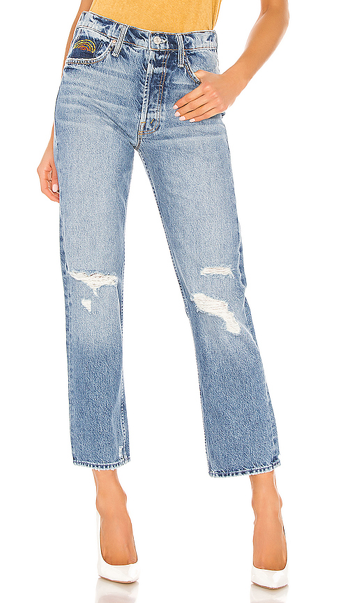 ankle straight leg jeans