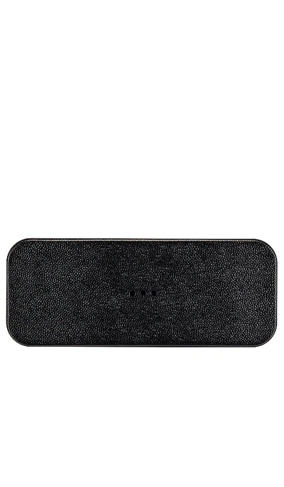 Shop Courant Catch:2 Wireless Charging Tray In Black