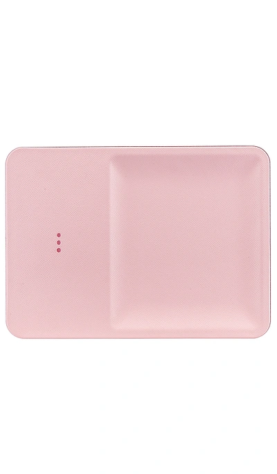 Shop Courant Catch:3 Wireless Charging Tray In Dusty Rose