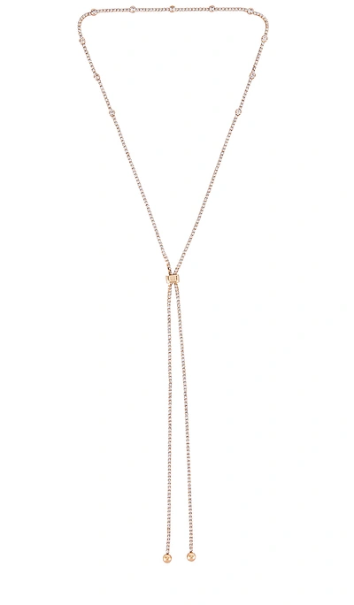 Shop Ettika Adjustable Chain Necklace In Gold