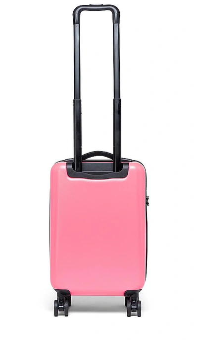 Shop Herschel Supply Co Trade Carry On Suitcase In Neon Pink
