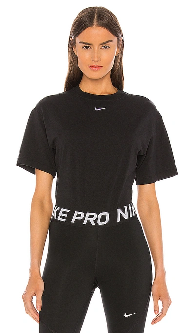 Shop Nike Nsw Essential Bodysuit In Black & White