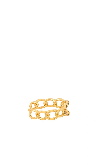 Shop Ettika Link Ring In Gold